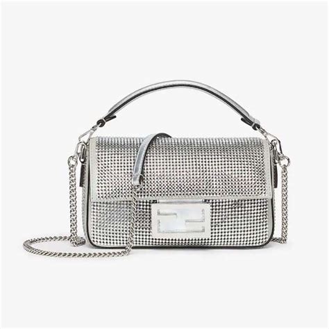 fendi borsa baquette|fendi baguette silver.